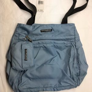 NWT Cloud 9 by Nine West Pale Blue Over the shoulder cross body tote bag